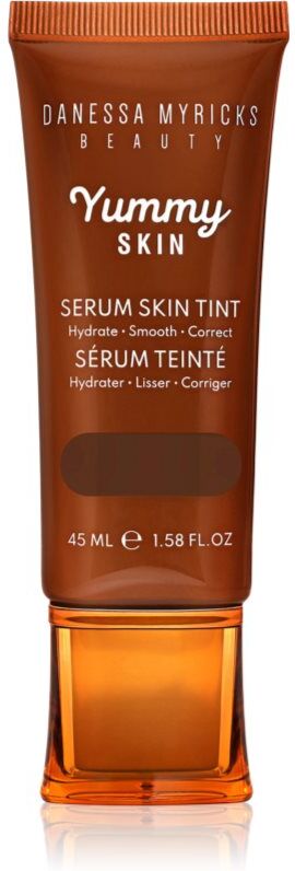 Danessa Myricks Beauty Yummy Skin Serum Skin Tint moisturising smoothing foundation shade 15 - Deep with Neutral Undertones 45 ml