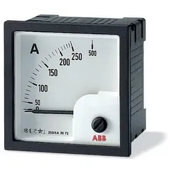 ABB AMT1-A1-5/72 Amperemeter Schaltschranktürmontage 2CSG312030R4001 AMT1A1572