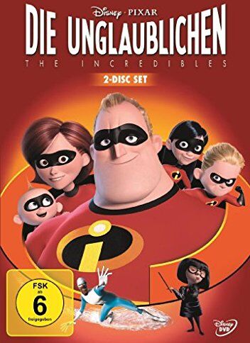Brad Bird - Die Unglaublichen - The Incredibles [2 DVDs] - Preis vom 05.10.2026 03:47:11 h