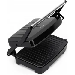 Huslog Panini Maker HUS1029, Kontaktgrill, Schwarz