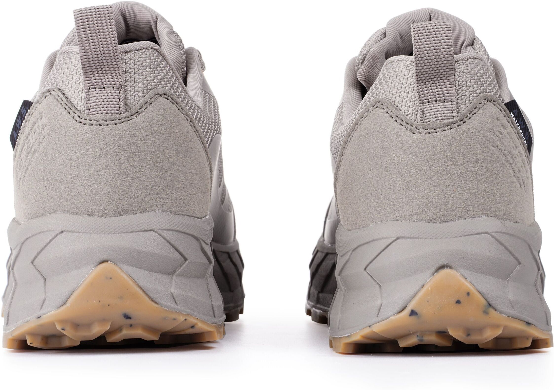 Wanderschuh ICEPEAK "ALBA MR", Herren, Gr. 41, grau (cafe au lait), Synthetik, Textil, Schuhe Wanderschuh, wasserdicht cafe au lait 41