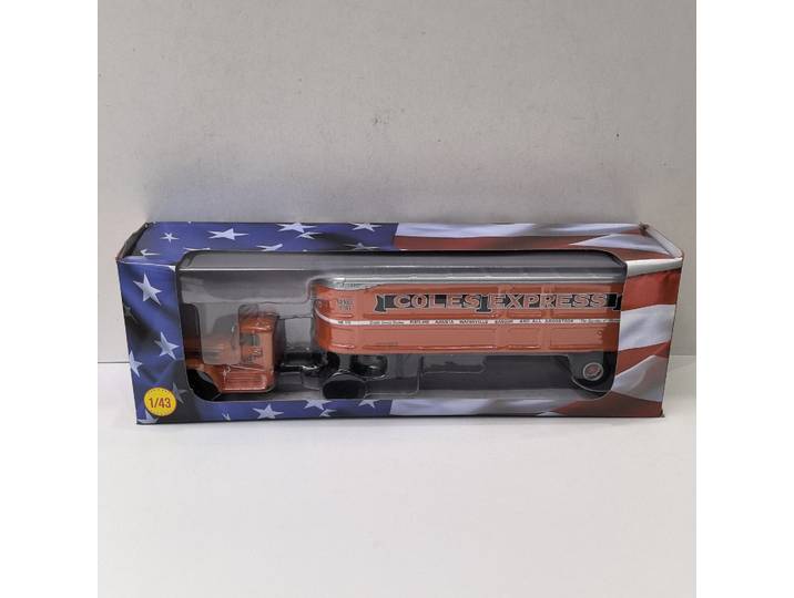 Modèle de camion tracteur FEDERAL 45M à l'échelle 1/43 en alliage moulé sous pression IXO, avec carrosserie avant en alliage et éléments en plastique P8P7