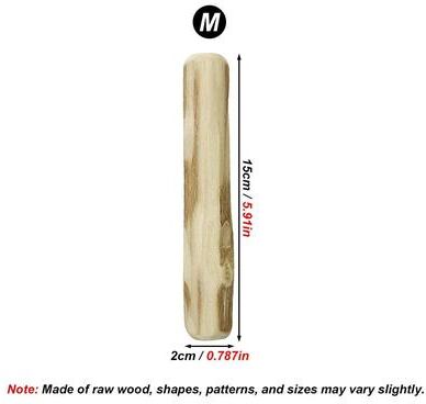 Inspired Finds NatureGnaw Coffee Wood Dog Chew Stick For Dental Cleaning & Stress Relief m
