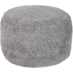 POUF Baumwolle Grau Kandhkot