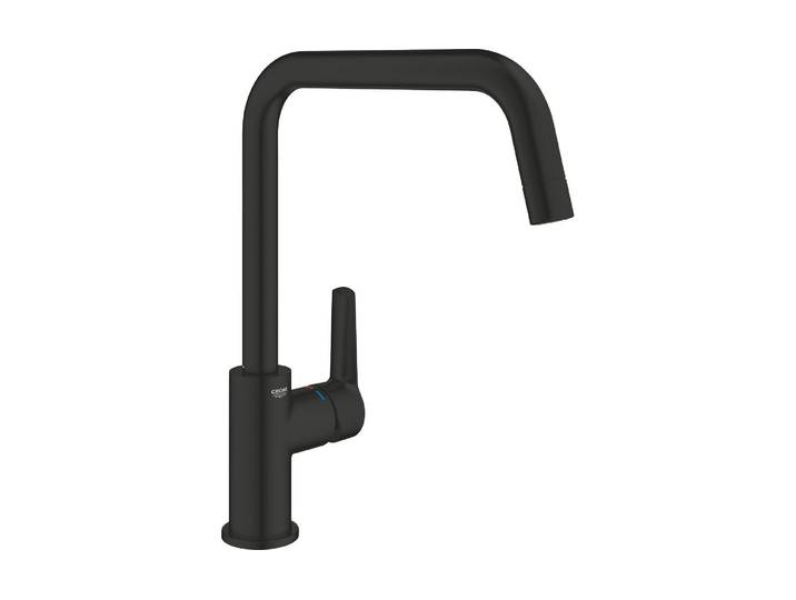 Küchenarmatur GROHE Start , schwarz, Metall, Armaturen, Küchenarmatur