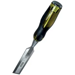 STANLEY FATMAX Stechbeitel, Kunststoffgriff mit Schlagkappe, durchgehende Klinge, 22 mm - 0-16-260