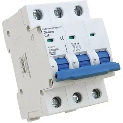 Leitungsschutzschalter 3P C16A 6kA Doktorvolt DV-4999