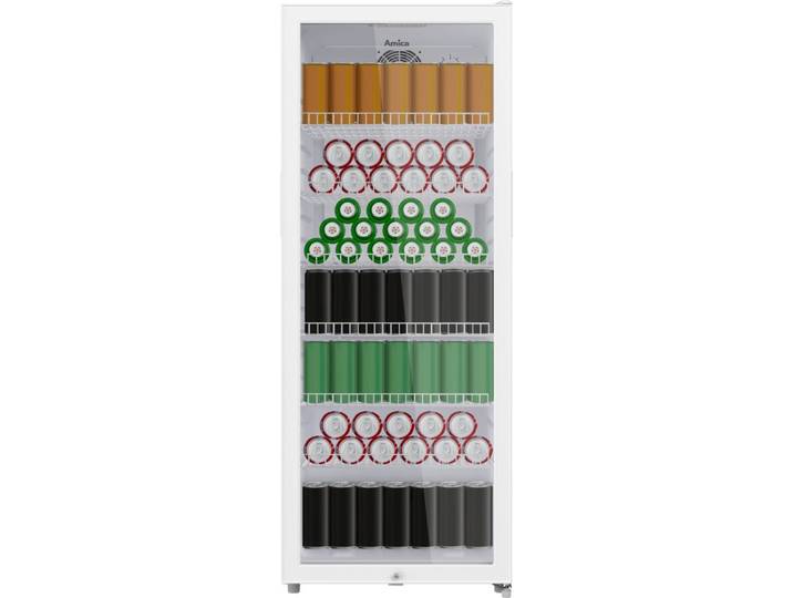 Amica Getränkekühlschrank FK 344 150 W, 141 cm hoch, 55 cm breit, perfekte Kühlung dank professioneller Ausstattung