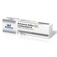 SCHWARZE SALBE 20% Lichtenstein N 40 g