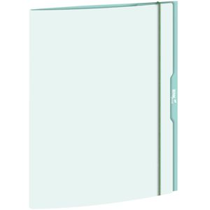 RNK Zeichenmappe 46324, cool mint, A4, Karton, 3 Einschlagklappen, Gummizug