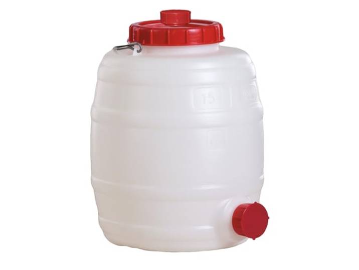 GRAF universele vat 15 liter rond van voedselveilig PE