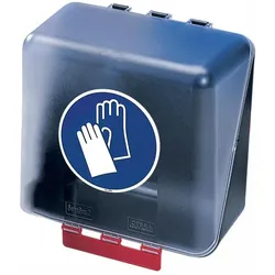 Brady, Zubehör Arbeitsschutz, Aufbewahrungs- und Spenderbox für Handschutz (nur Symbol PIC M009), ABS Plastik, Transparent