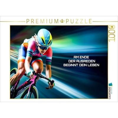 CALVENDO Puzzle Ein Motiv aus dem Kalender Rennrad und Motivation | 1000 Teile Lege-Größe 64x48cm Foto-Puzzle für glückliche Stunden