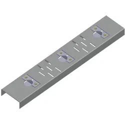 ABN 75951 Adaptersatz für 2 NH00 Leisten, V 10-95, 5-L mit V-Klemmen 10-95qmm Al/Cu, 5-Leiter