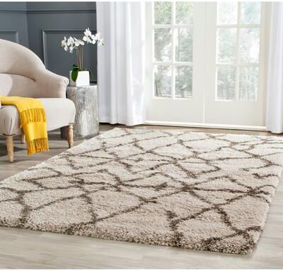 SAFAVIEH Belize Shag Christina 2-inch Thick Rug