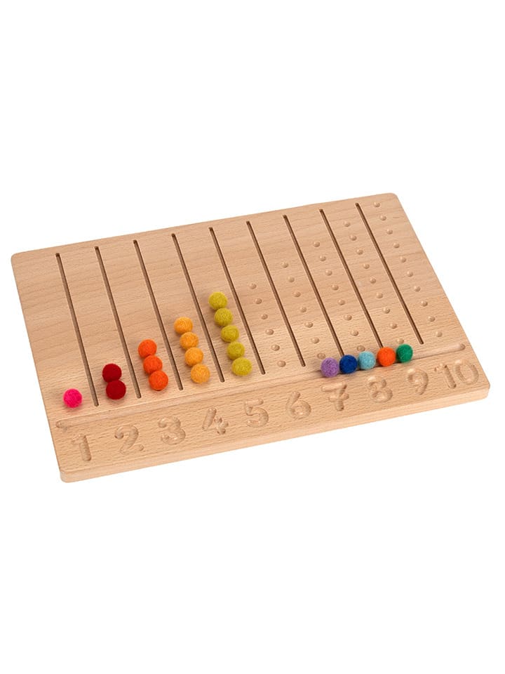 SUNNYSUE Zahlenbrett "1-10" - ab 3 Jahren - onesize