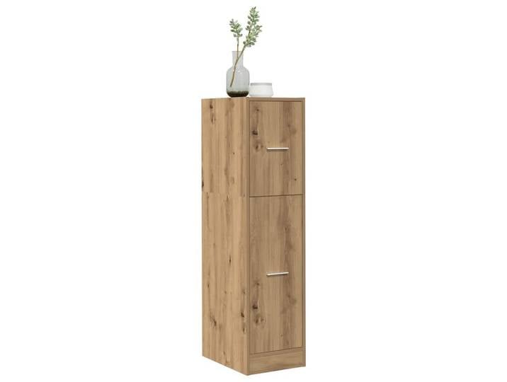 vidaXL Apothekerschrank Apothekerschrank Artisan-Eiche 30x41x118 cm Holzwerkstoff