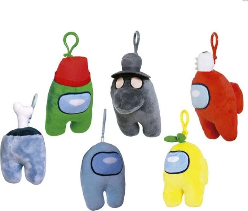 Bizak Peluche Llavero Among Us 13cms Talla Única Unisex