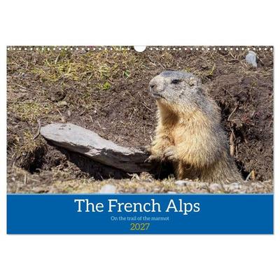 The French Alps, on the trail of the marmot (Wall Calendar 2027 DIN A3 landscape), CALVENDO 12 Month Wall Calendar