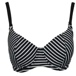 Esprit Silverline Beach Padded Underwire Bikini Schwarz F 75 Damen