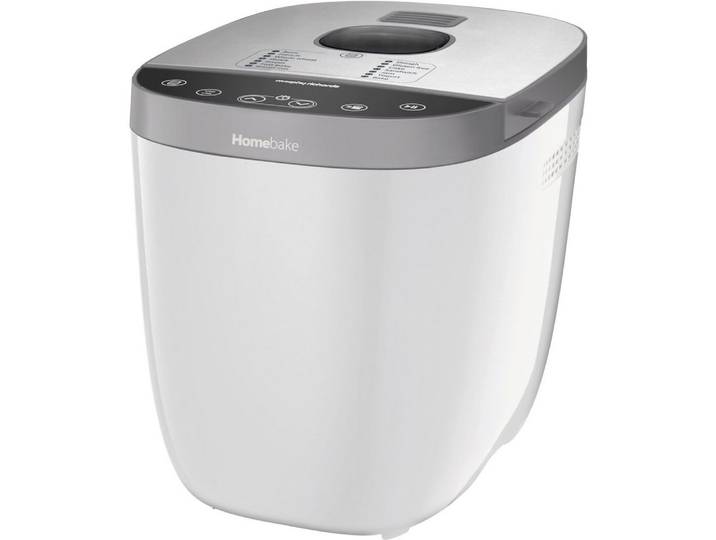 Morphy Richards Brotbackautomat Morphy Richards Homebake Brotbackautomat Weiß, 600.00 W