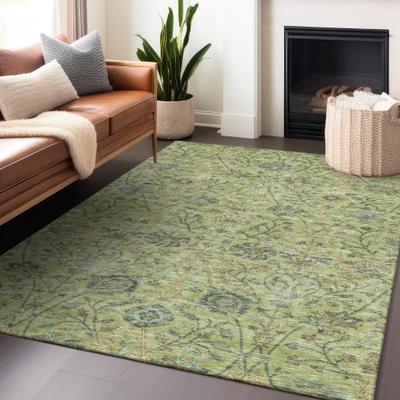 Addison Rugs Machine Washable Indoor/ Outdoor Traditional Kashan Chantille Rug
