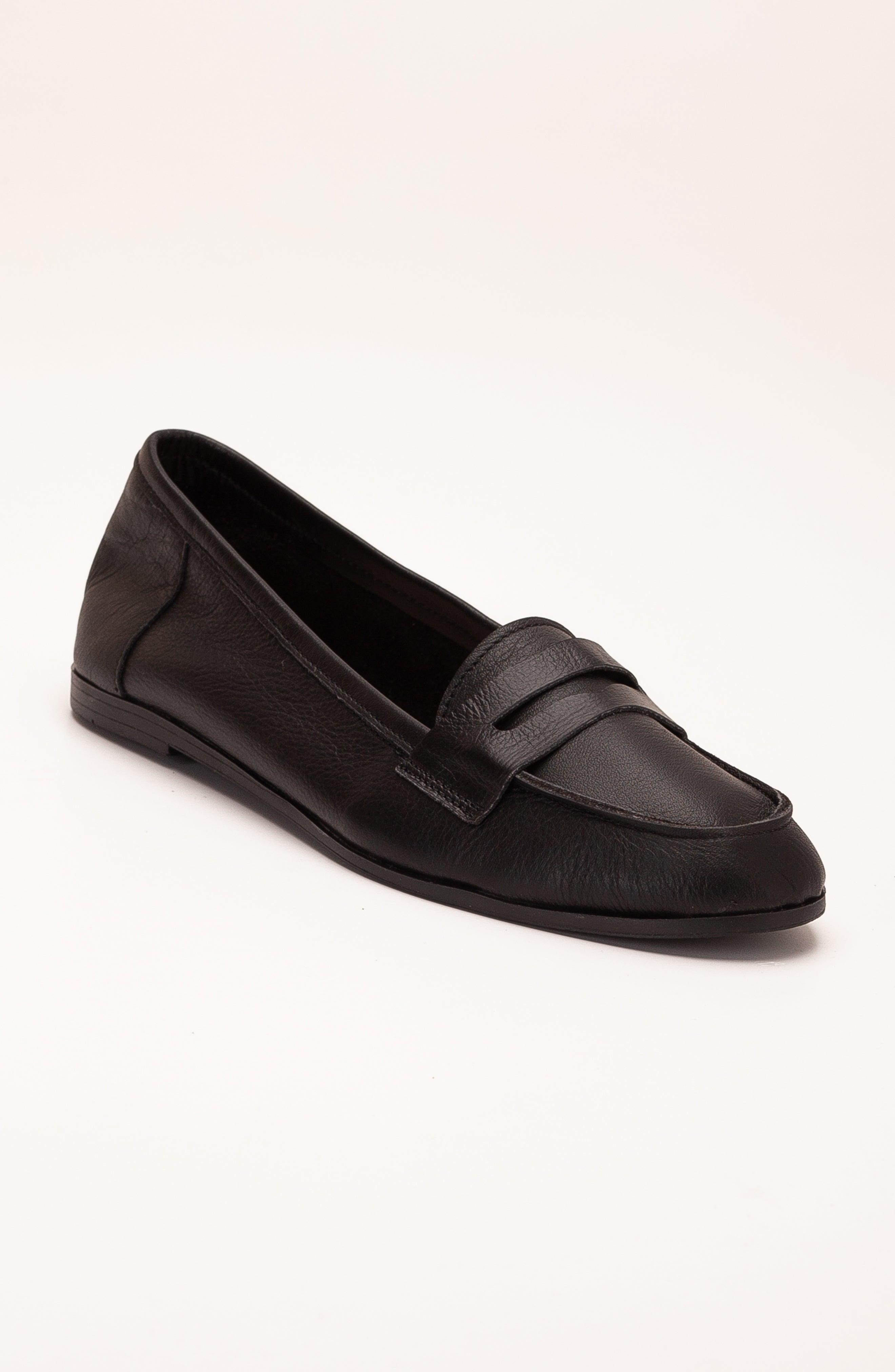 Forever & Always Dorothy Loafer aus Leder - Schwarz