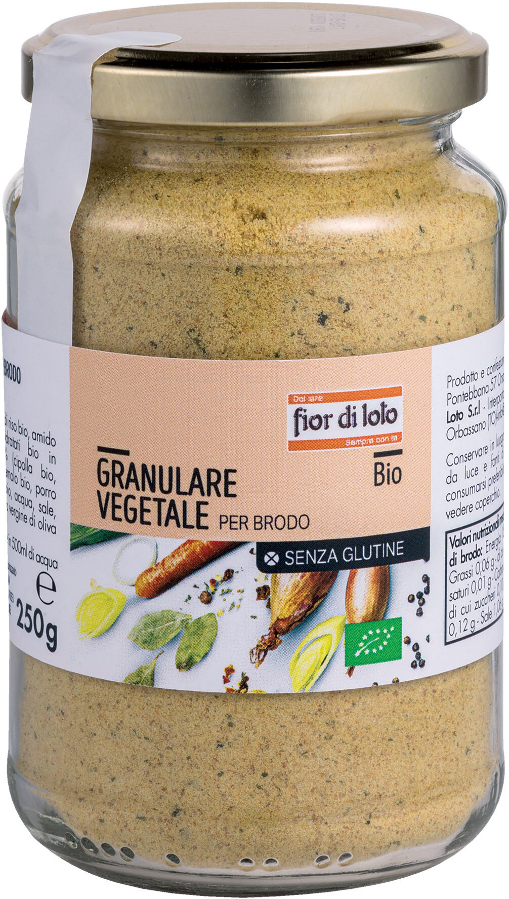 Biotobio Fdl Brodo Veg.Gran.250g