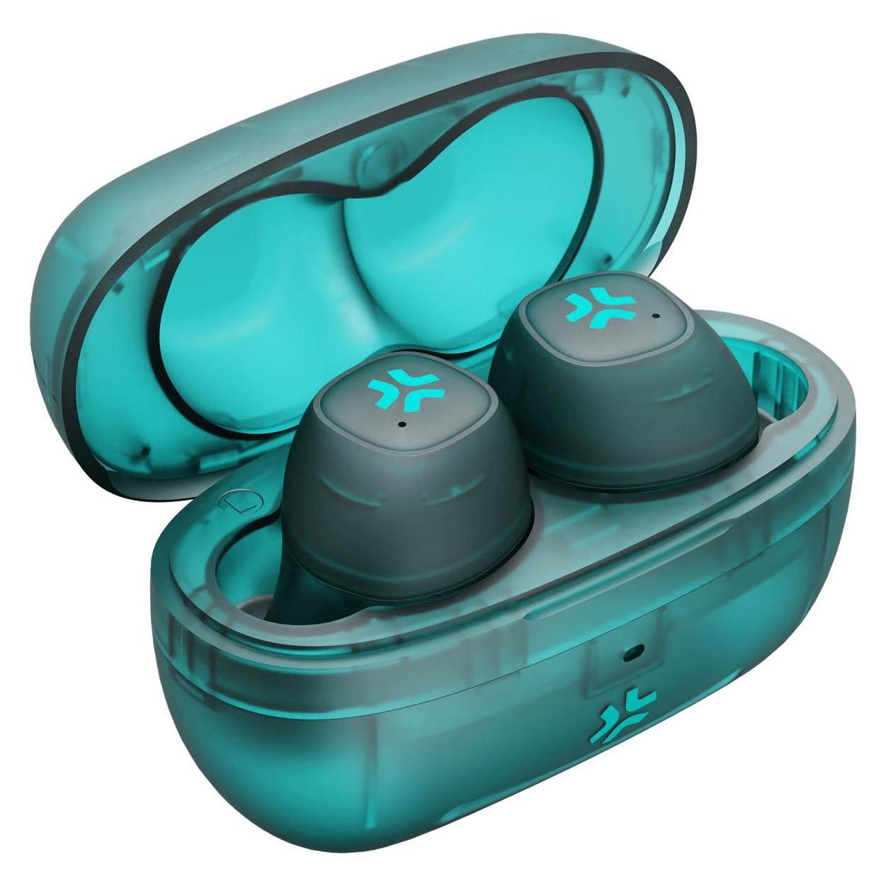 Celly Transparent Tws Turquoise (Keine Geräuschunterdrückung, Kabellos) (GLASSSOUNDTU)