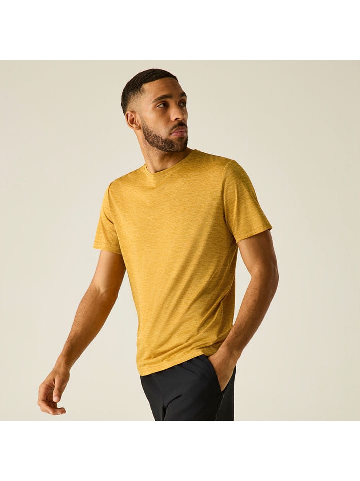 Regatta Funktionsshirt "Fingal Edition" in Gelb - S