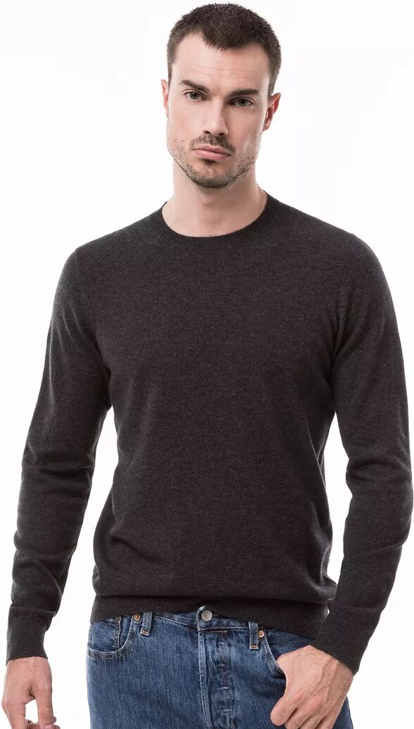 Manor Man - Pullover, R Cashmere blend, für Herren, Anthrazit, Größe M