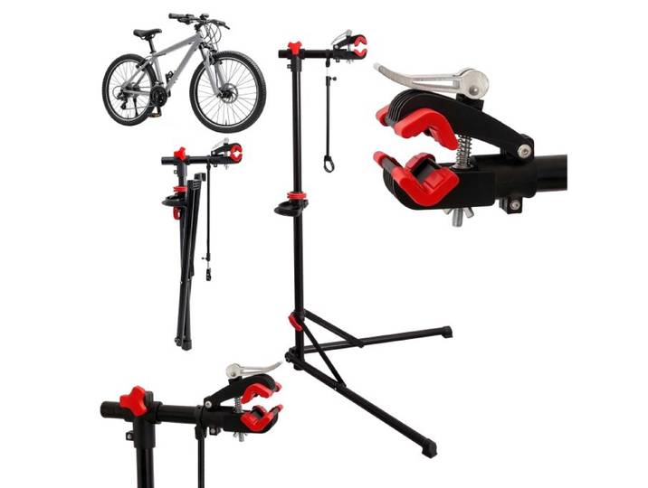 Relaxdays Support montage vélo jusqu'à 30 kg