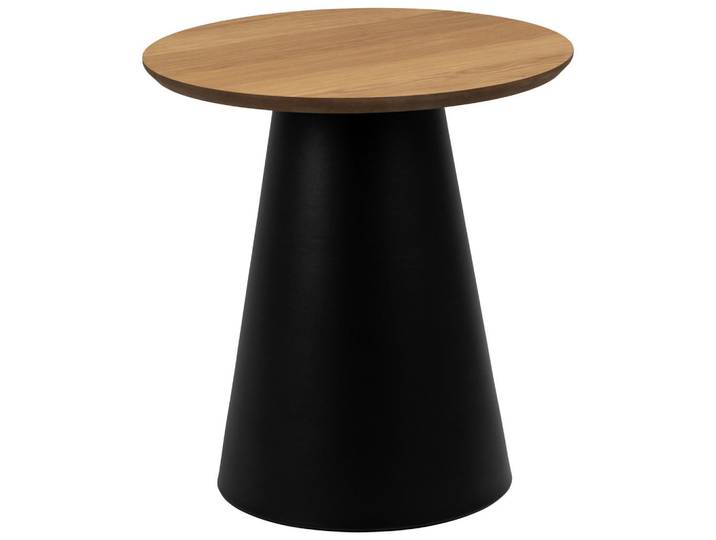 Mid.you Couchtisch, Natur, Holz, Metall, Eiche, rund, konisch, 45x48x45 cm, FSC Mix, Wohnzimmer, Wohnzimmertische, Couchtische