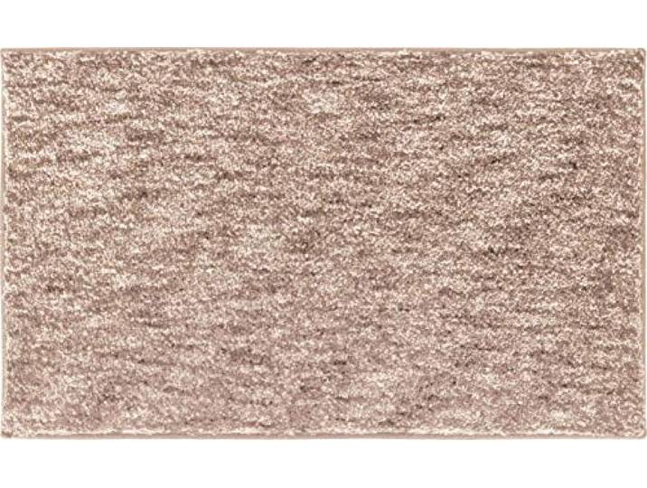 Grund Badteppich, 100% Polyester, luxuriös, Braun, braun, 60 x 100 cm