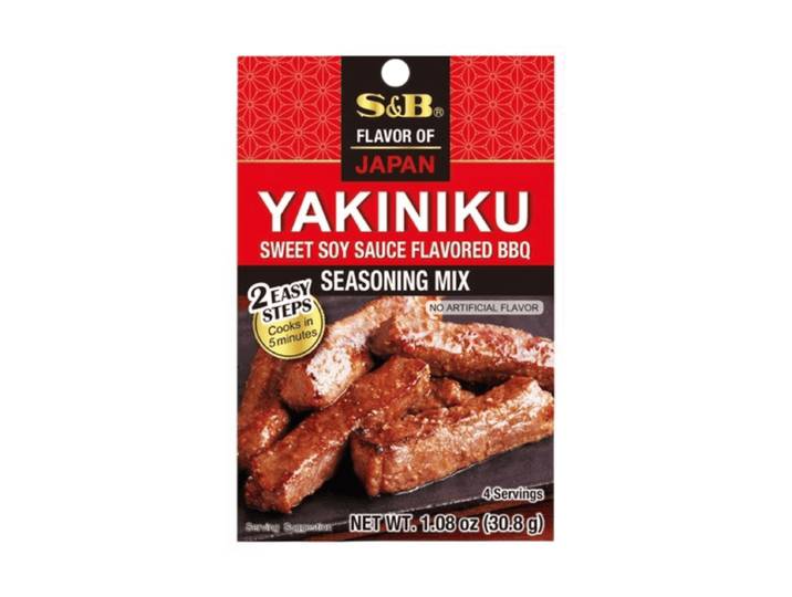S&B Mélange d’assaisonnement pour grillades japonaises 30,8 g