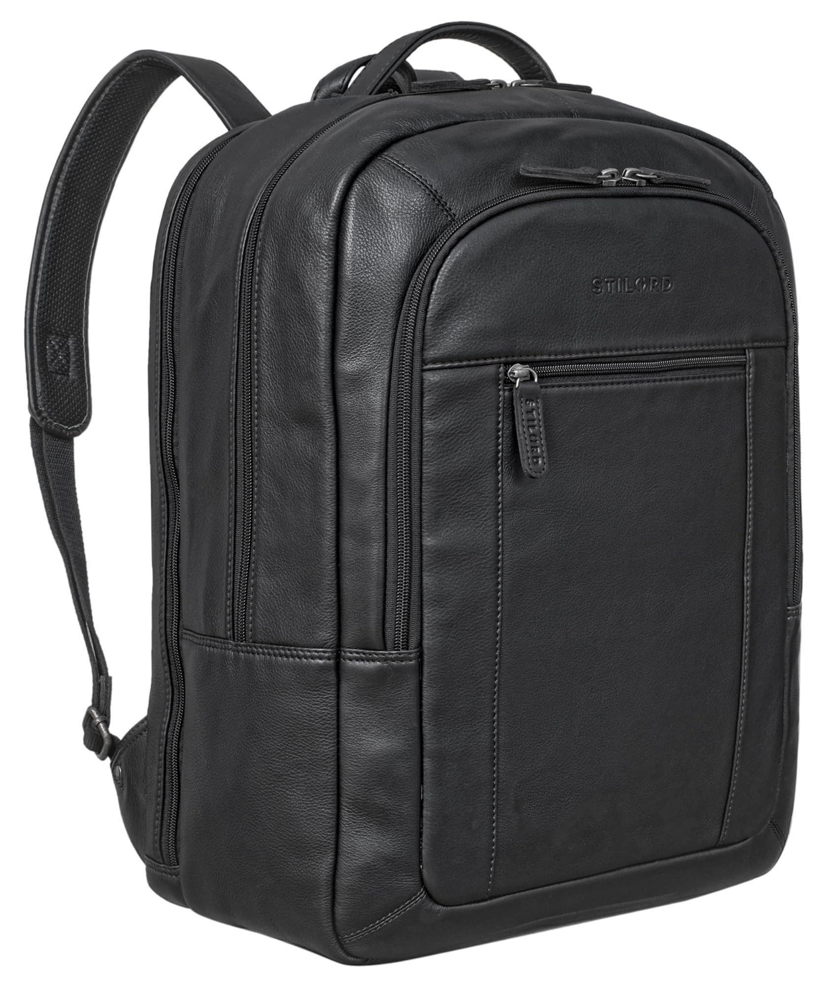 XL Leder Rucksack für 17 Zoll Laptop