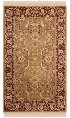 SAFAVIEH Hand-knotted Dynasty Leeann Traditional Oriental Wool Rug with Fringe