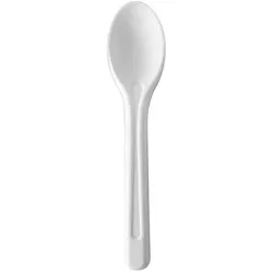 MONOUSO - Löffel aus Zuckerrohrfaser Weiß 16cm (1.000 Stück)