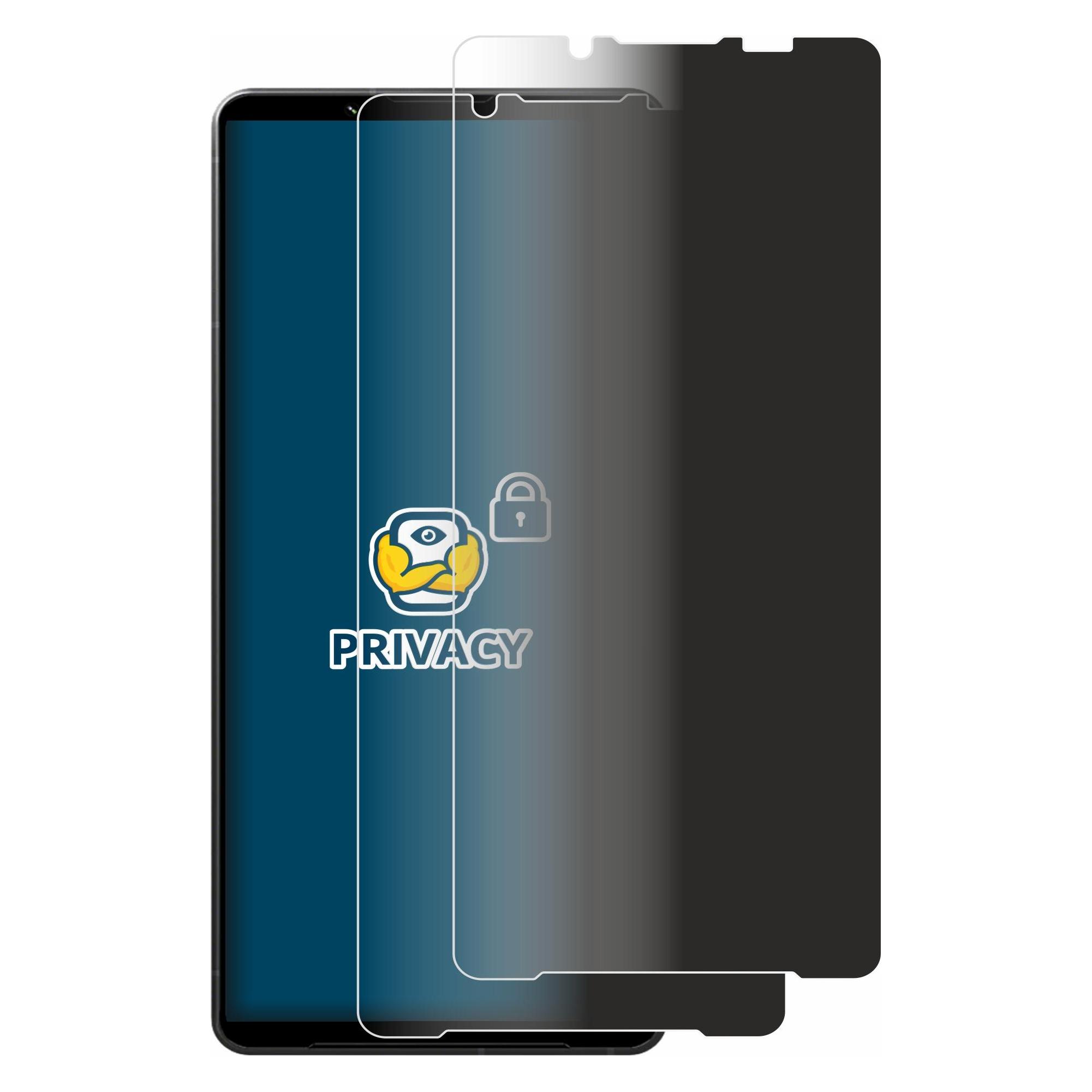 Brotect Sichtschutzfolie Anti-Spy Privacy Folie Blaulicht-Schutz (Sony Xperia 1 V) (4348764)