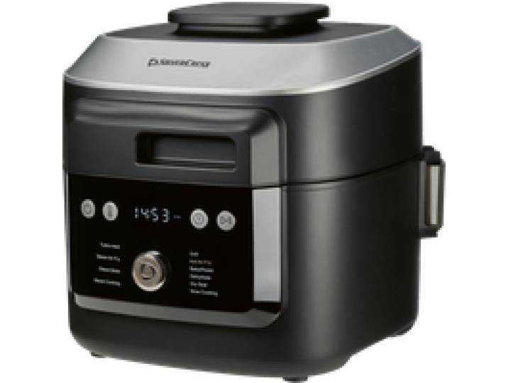SILVERCREST® Cuiseur vapeur et friteuse sans huile 2-en-1 »SHFD 1760 A1«, avec programmes prédéfinis.
