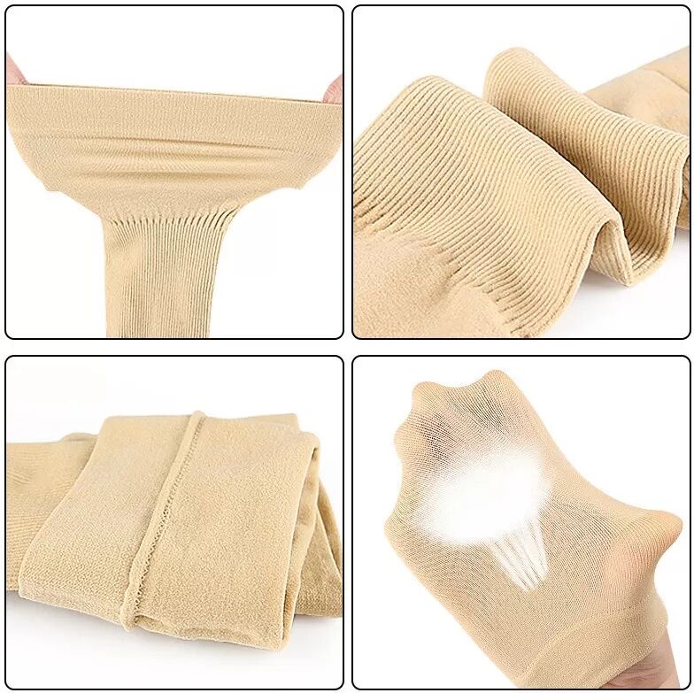 INF Kompressions-Ellenbogenbandage für Sport und tägliche Unterstützung Beige