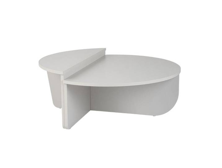 Calicosy Couchtisch (2er-Set) orion 35/90/90 cm, Grau, 90x35x90 cm, Wohnzimmer, Wohnzimmertische, Couchtische