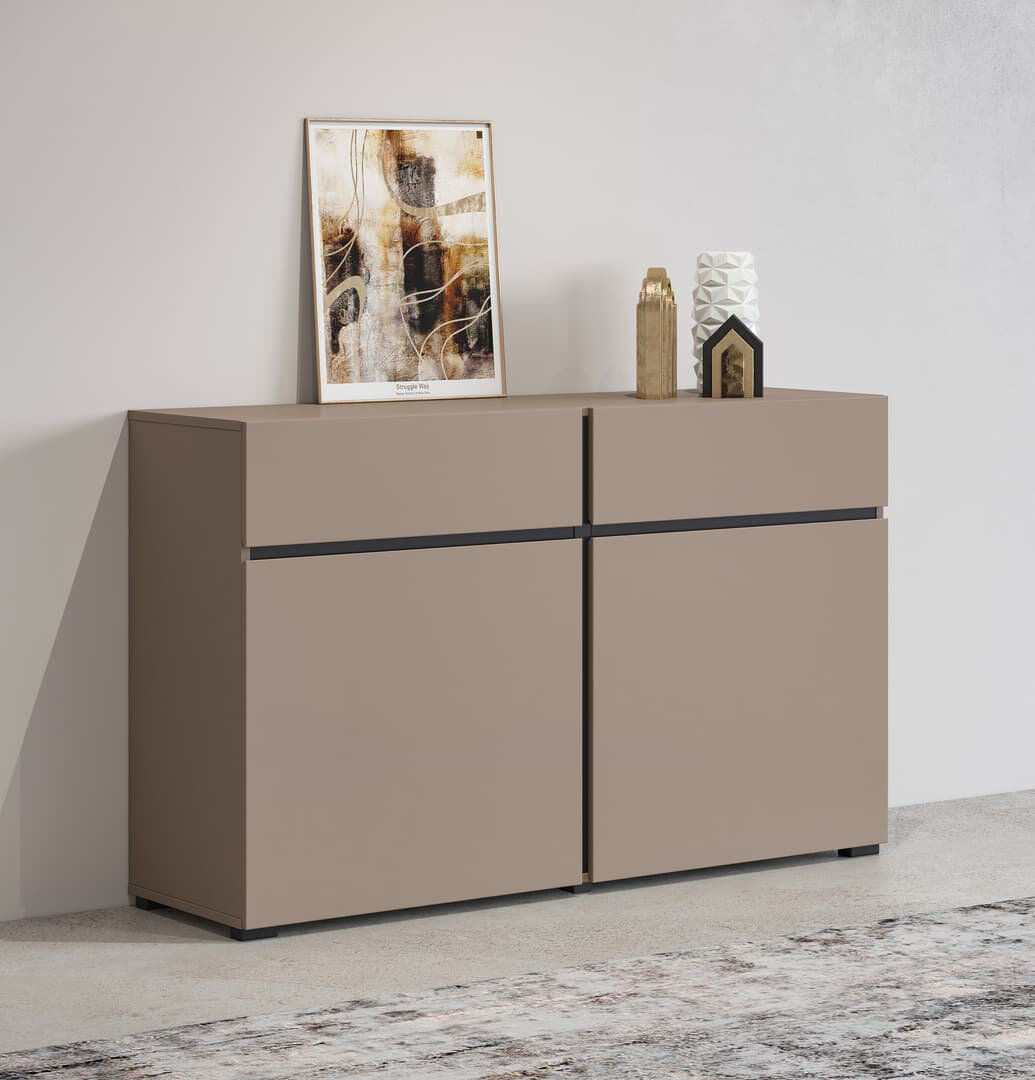 Arte-N Furniture Ltd Kross 119cm Sideboard Congo 78cm H X 119cm W X 40cm D