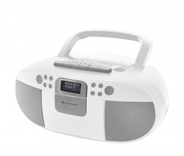 Soundmaster SCD7800WE CD Player DAB+, FM Radio (Weiß)