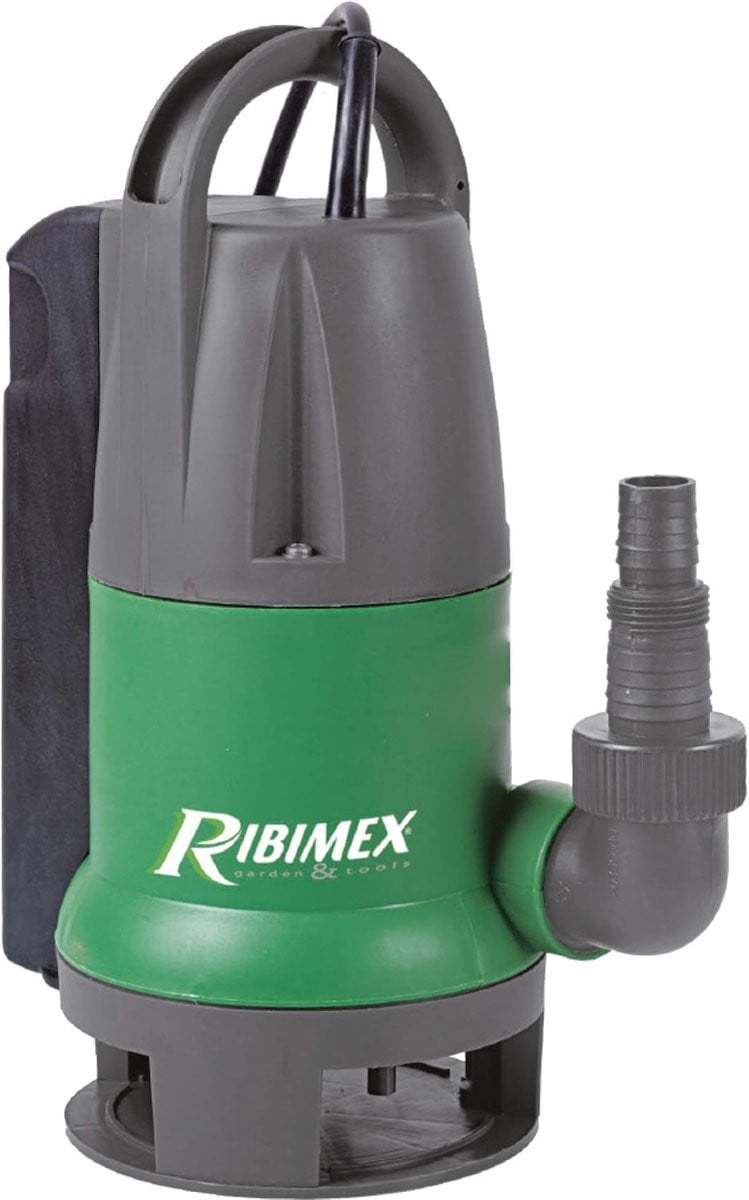 Groene automatische dompelwaterpomp voor kelders met vlotter
