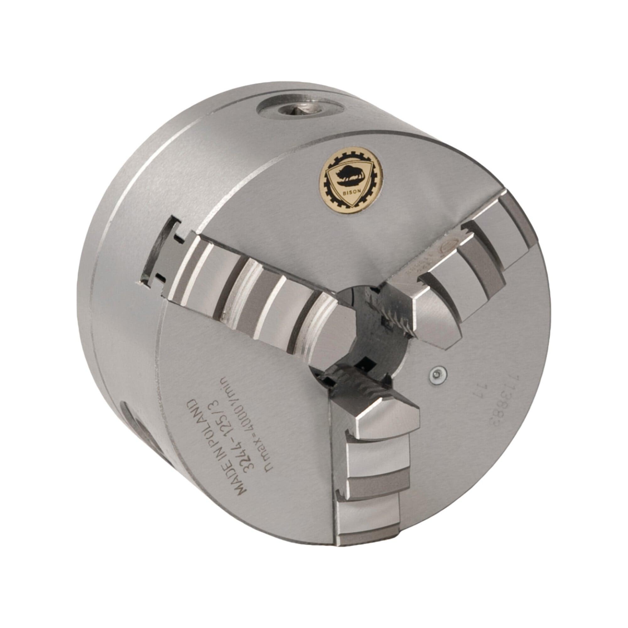 BISON Dreibackendrehfutter Camlock Ø 160 mm zentrisch spannend Guss Optimum (3450305)