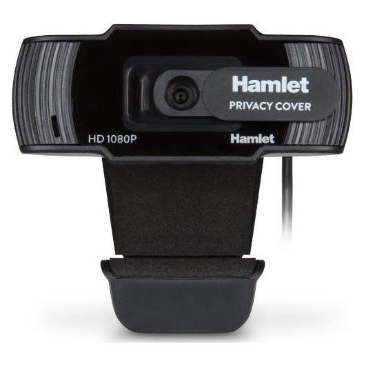 Hamlet HWCAM1080-P Webkamera 2 MP 1920 x 1080 Pixel USB 2.0 Schwarz (2 Mpx) (HWCAM1080-P)