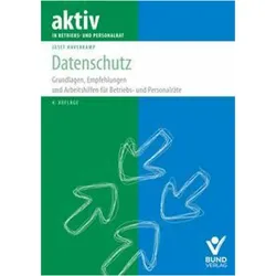 Datenschutz, Fachbücher von Josef Haverkamp