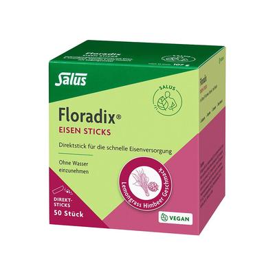 Floradix Eisen Sticks Pulver Salus 50 St