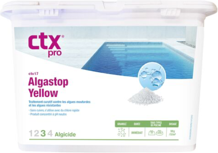 Anti-algues moutarde AstralPool CTX 17 ALGA STOP 1,5 kg